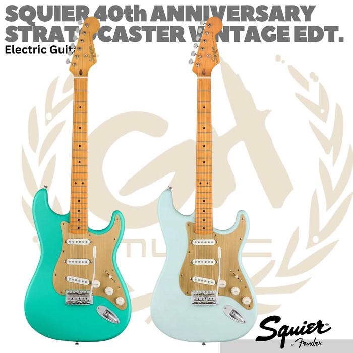 Squier 40th Anniversary Stratocaster Vintage Edition Electric Guitar