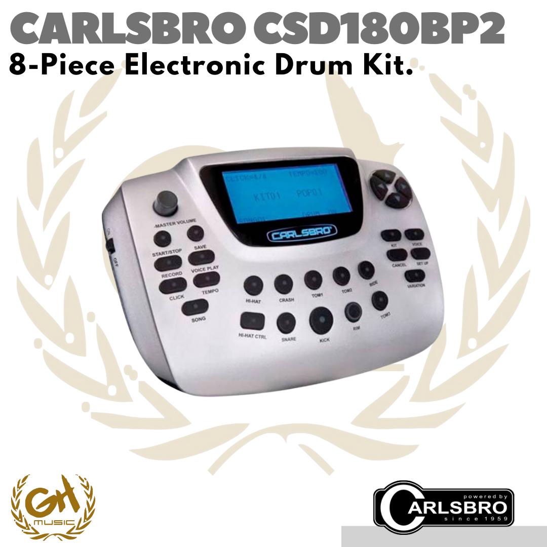 CARLSBRO CSD180BP2 ELECTRIC DRUM | DRUM ELEKTRIK + KURSI + HEADPHONE