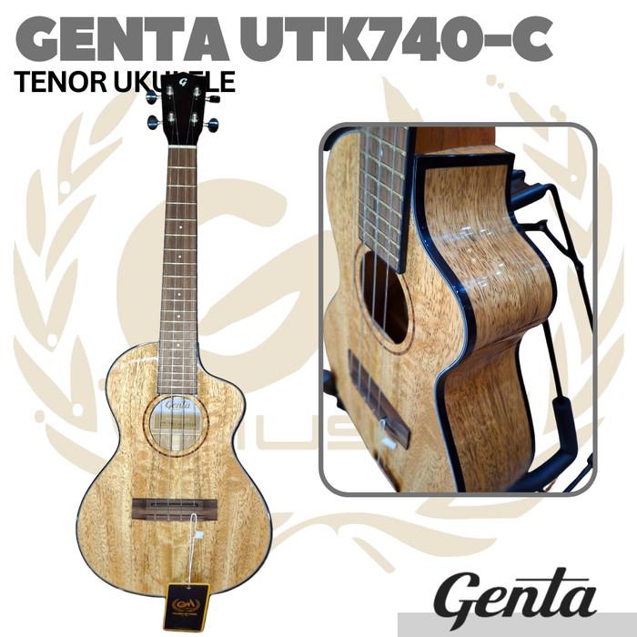 GENTA UTK740-C Tenor Ukulele Solid Wood