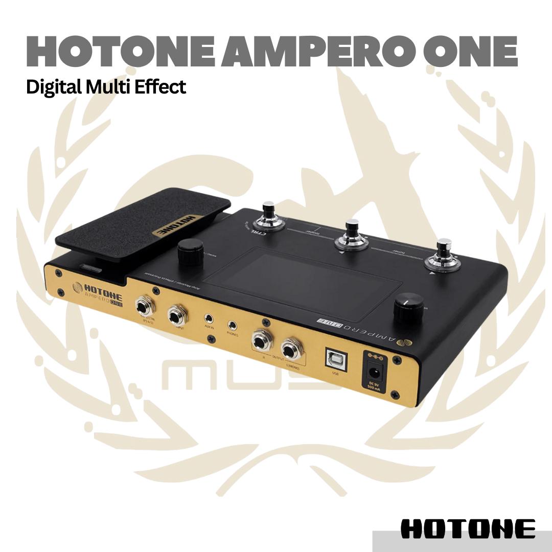 Hotone Ampero ONE Multi-effects Pedal - Efek Gitar