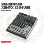 Behringer XENYX 1204USB Premium 12-Input 2/2-Bus Mixer - Audio Mixer