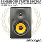 BEHRINGER TRUTH B1030A Active Studio Monitor Speaker 5" Kevlar Woofer
