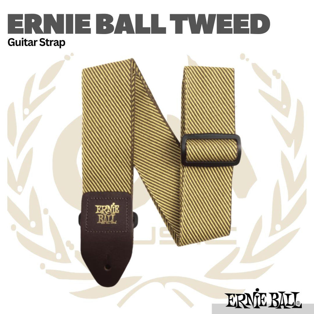 Ernie Ball Tweed Guitar Strap - Strep Gitar