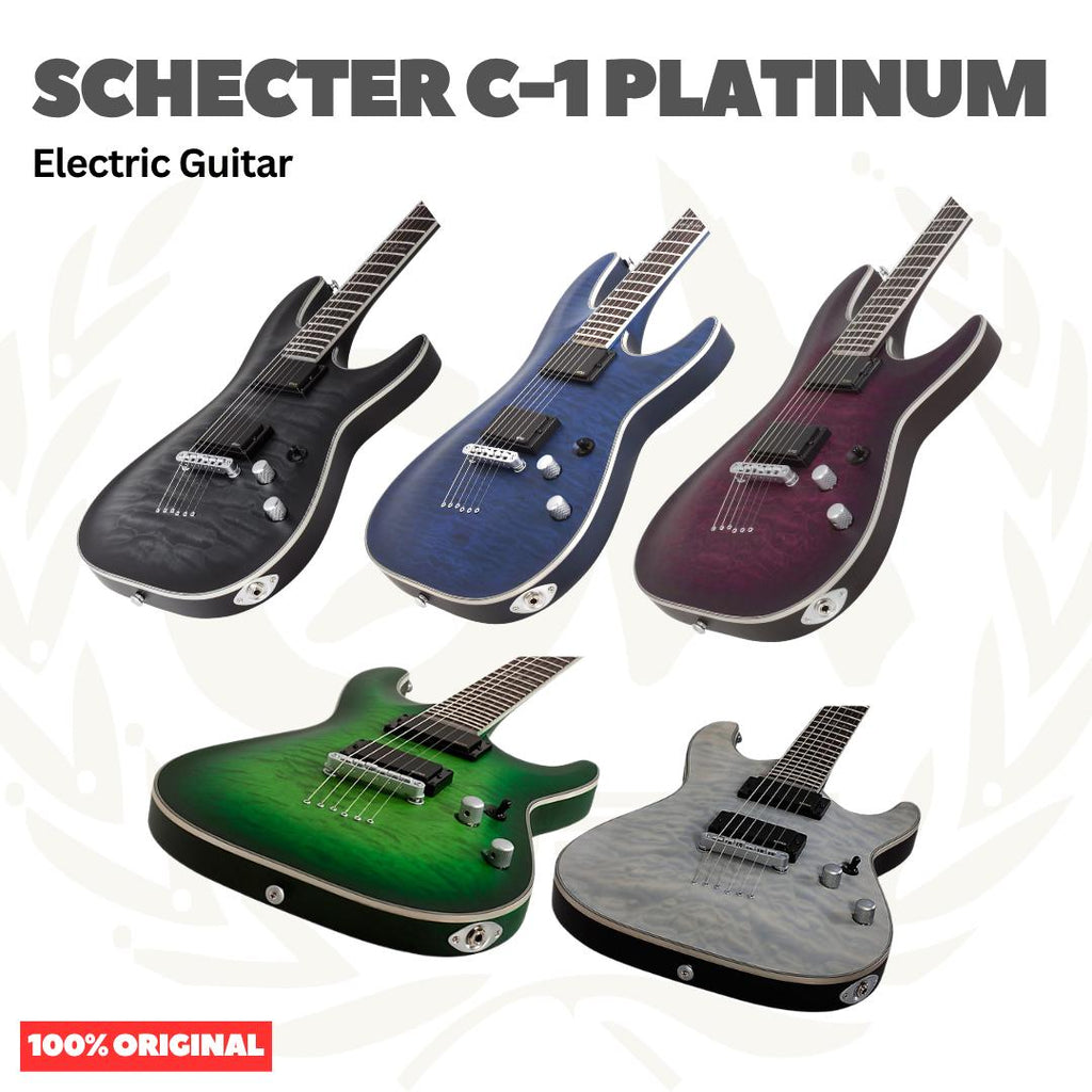 Schecter C-1 Platinum Electric Guitar - Gitar Listrik Elektrik C1