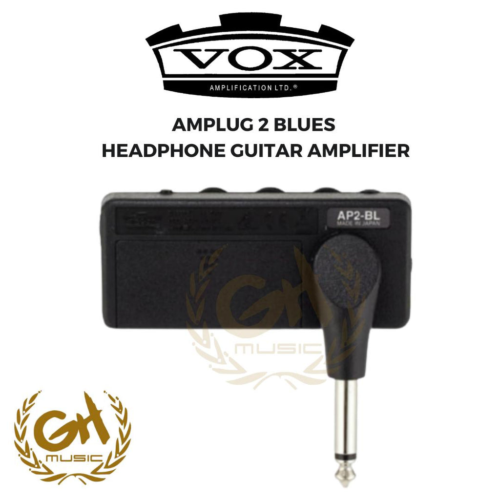 VOX AP2BL AMPLUG 2 BLUES HEADPHONE GUITAR AMPLIFIER