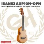Ibanez AUP10N Tenor Ukulele 6 String w/Gig Bag - Gitar Lele