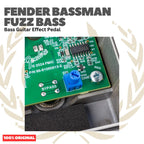 Fender Bassman Fuzz Bass Guitar Effects Pedal - Efek Pedal Gitar Bass