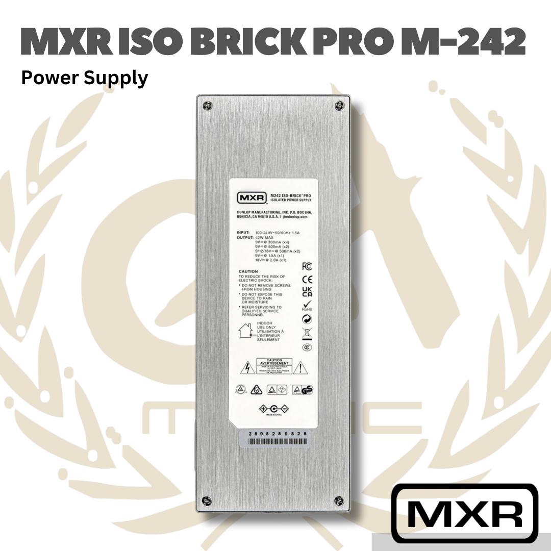 MXR ISO Brick Pro Power Supply Pro-US M-242 - Jim Dunlop Adaptor Efek Gitar M242