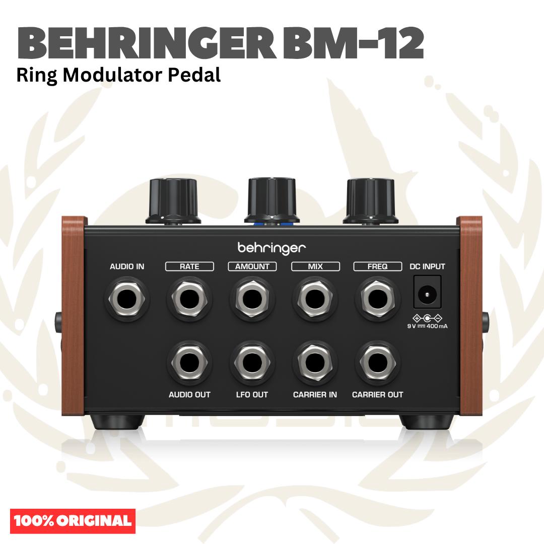 Behringer BM-12 Ring Modulator Pedal - Efek Pedal Audio Instrumen