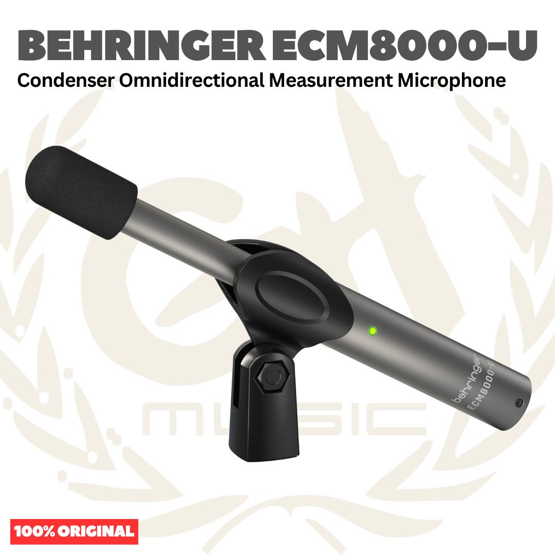 Behringer ECM8000-U Condenser Omnidirectional Measurement Microphone - Mik Kondensor
