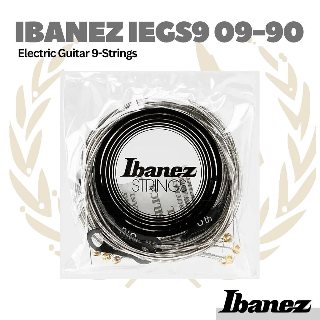 Ibanez IEGS9 9-String Electric Guitar Strings - Senar Gitar