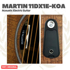 Martin 11 DX1E-KOA Acoustic Electric w/Bag - Gitar Akustik Elektrik HPL KOA 11DX1EKOA