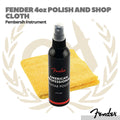Fender 4 oz Polish and Shop Cloth 2-Pack - Pembersih Instrumen
