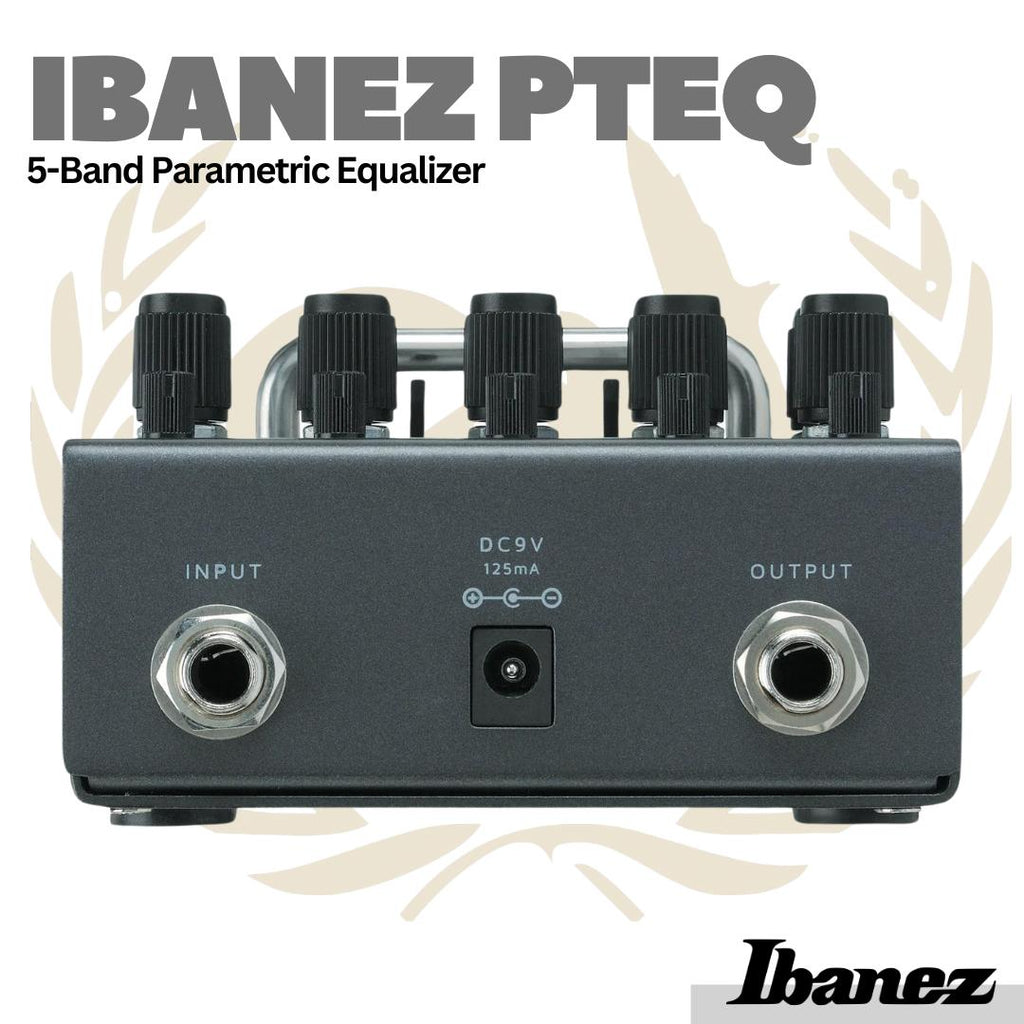 Ibanez PTEQ 5-Band Prametric Equalizer Sound Effect For Electric Guitar - Efek Gitar