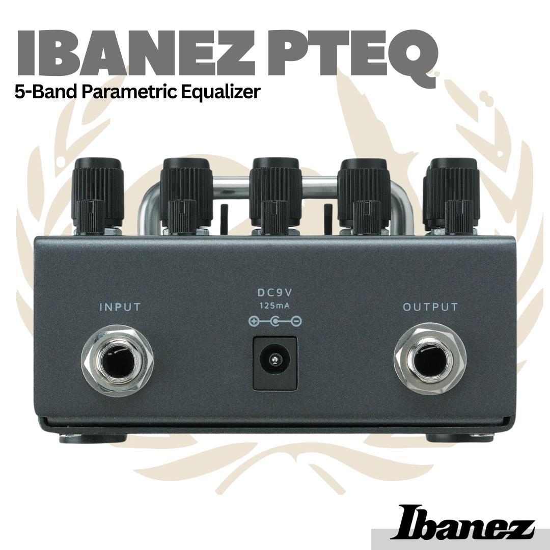 Ibanez PTEQ 5-Band Prametric Equalizer Sound Effect For Electric Guitar - Efek Gitar