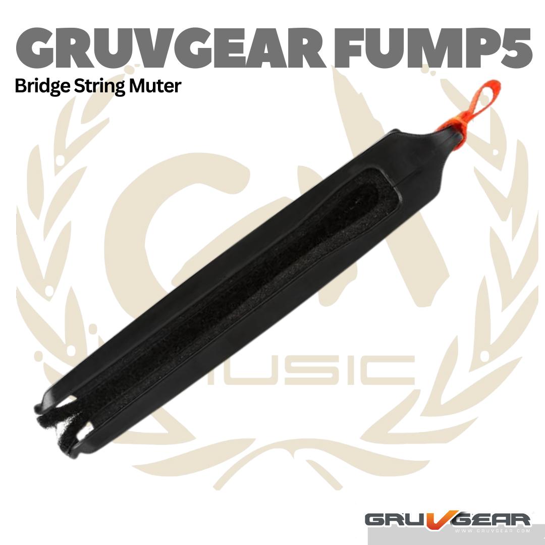 Gruvgear Fump5 Bridge String Mute - Peredam Senar Bass