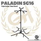 Paladin SG16 Triple Guitar Bass Stand - Stand Gitar Bass Multi