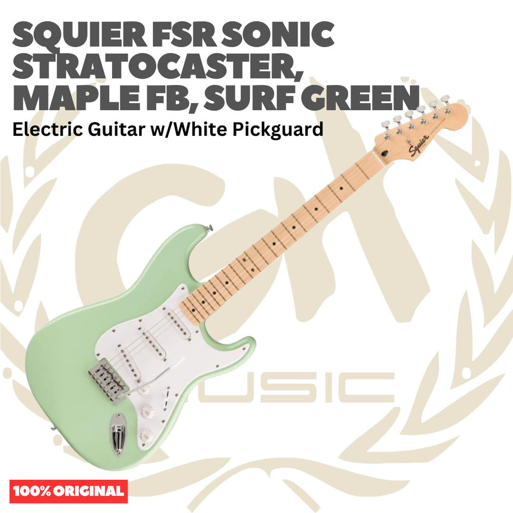 SQUIER FSR SONIC Stratocaster Electric Guitar | Gitar Elektrik Listrik