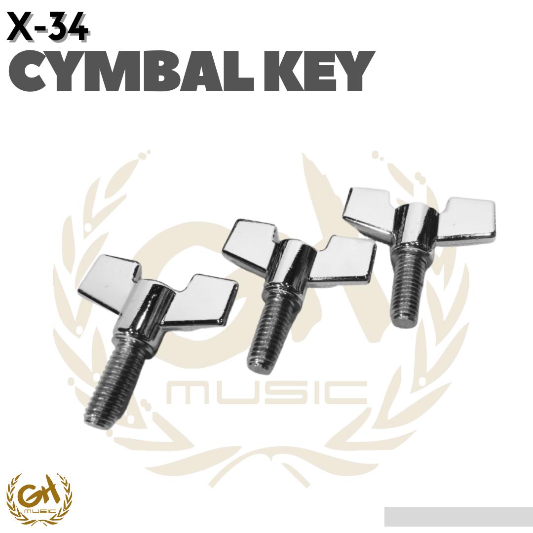 CYMBAL KEY X-34