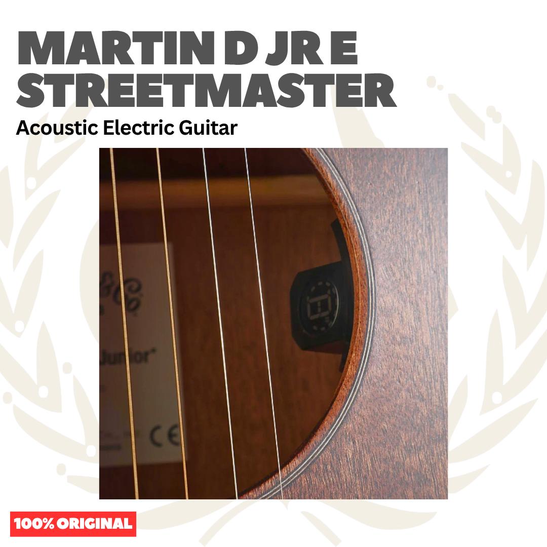 Martin D-JR-E STREETMASTER Acoustic Electric Guitar w/Bag - Gitar Akustik Elektrik