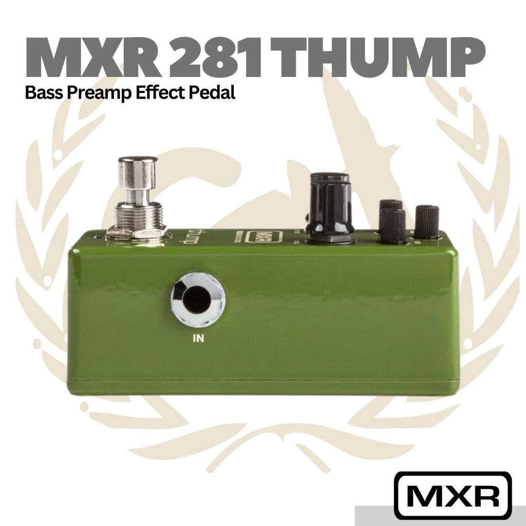 MXR M-281 THUMP BASS PREAMP - Efek Pedal