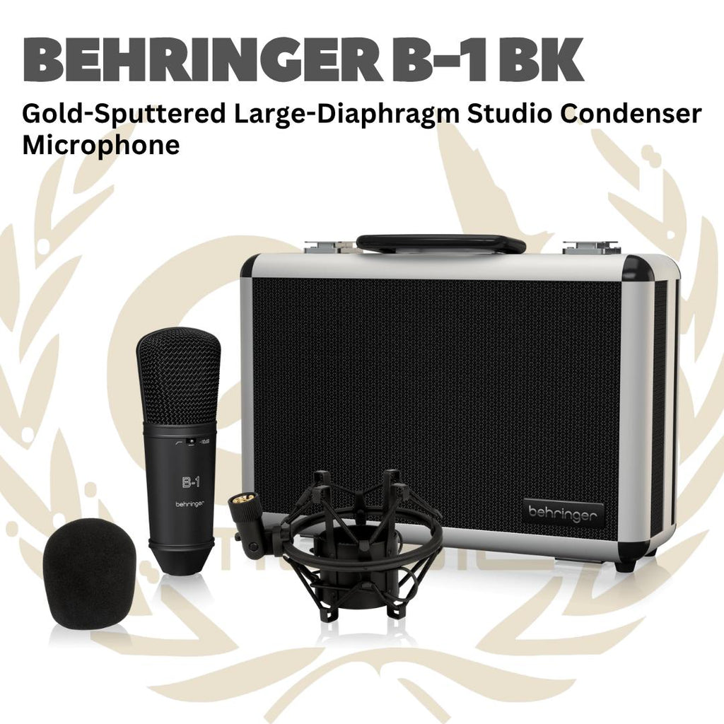 Behringer B1 | B-1 Large Diaphragm Condenser Microphone - Mic Kondenser Studio Original