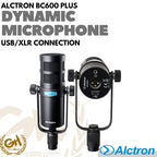 Alctron BC600 + Plus Dynamic USB/XLR Broadcasting Podcast Microphone